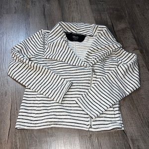 Calvin Klein Womens Small Performance Full Off-Center Zip Spread Collar jacket